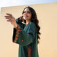 DARK GREEN EMB 2PC Sea Green Embroidered Kurta Set
