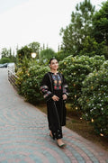 BLACK Embroidered 2PC-Outfit
