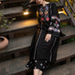 BLACK Embroidered 2PC-Outfit