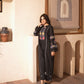 BLACK Embroidered 2PC-Outfit