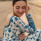 Azure Luxury Embroidered Maxi – Premium Eid & Summer Collection