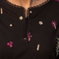 Black Aura Embroidered 2pc Set for Aura defining